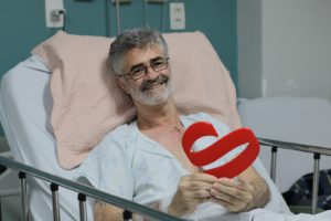 Sr Laudcélio, 100º transplante de coração da Santa Casa BH