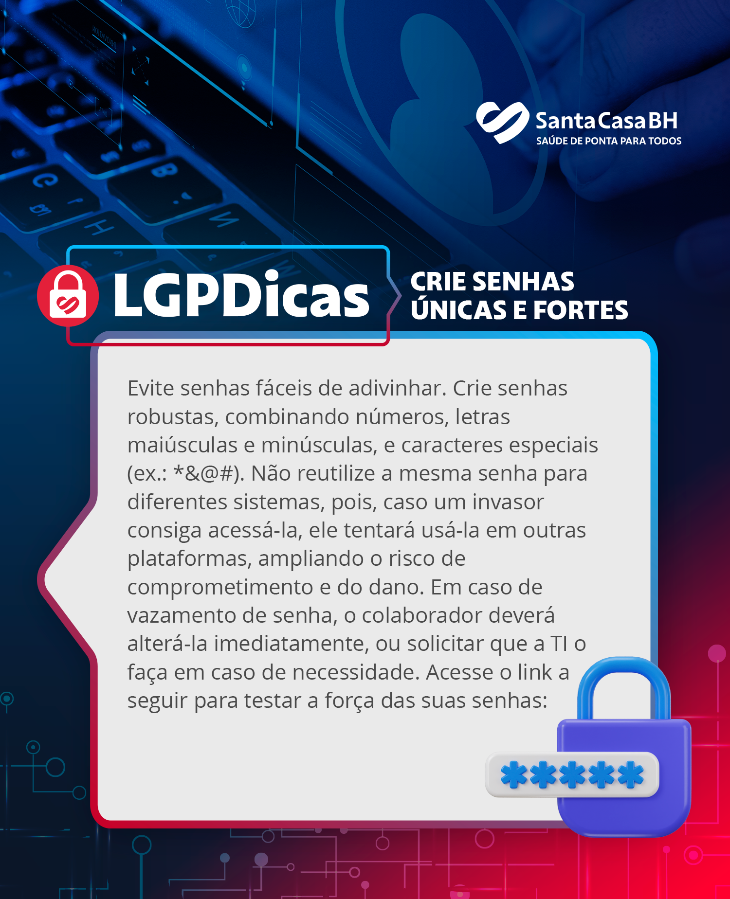 Dica LGPD