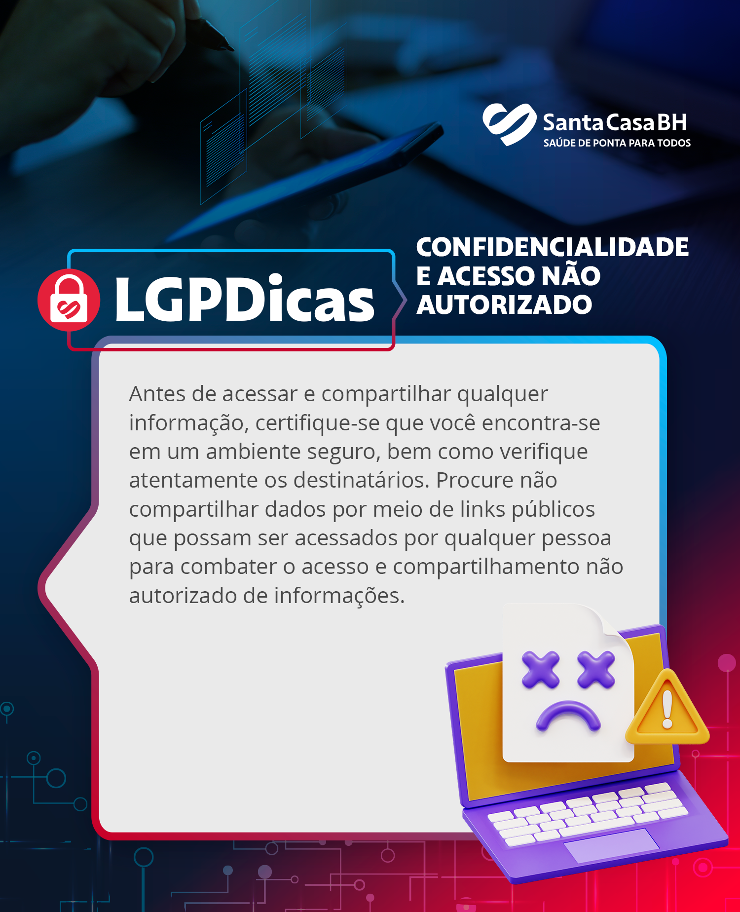 Dica LGPD