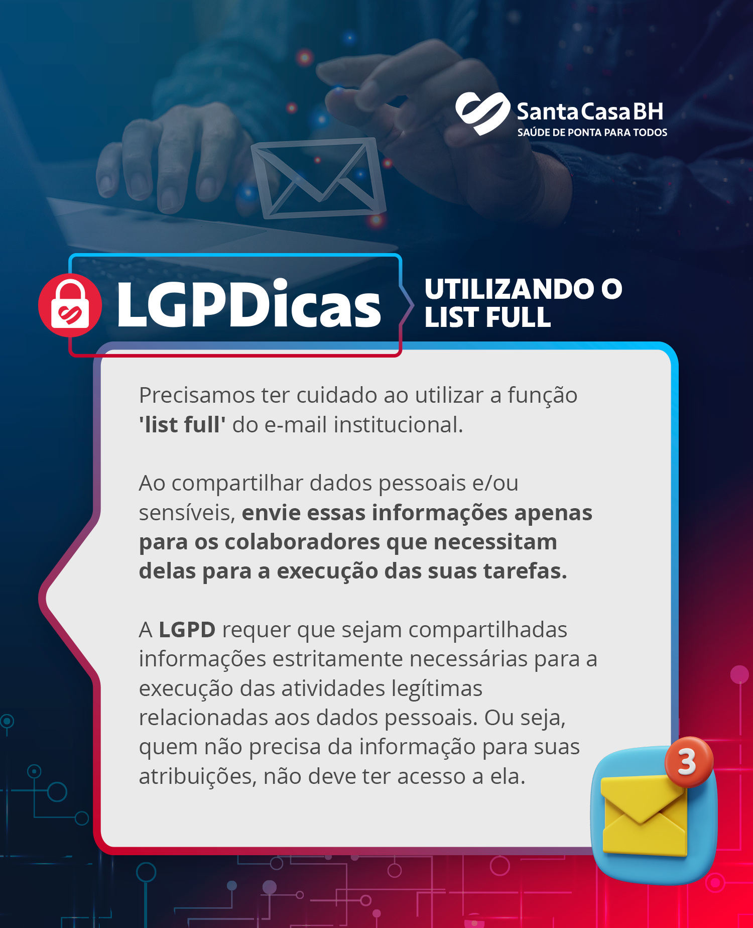Dica LGPD