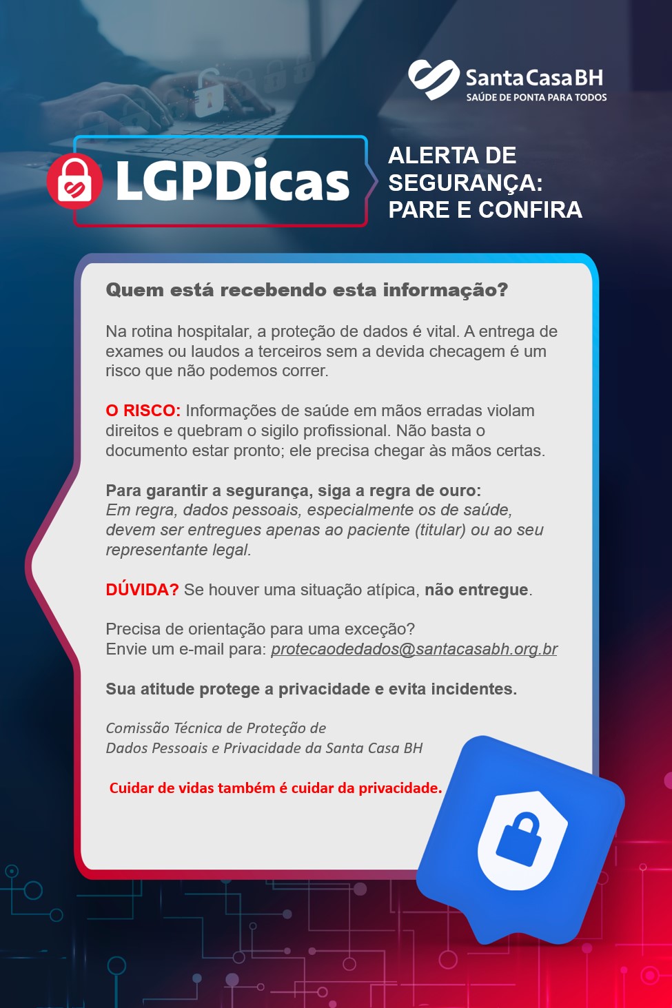 Dica LGPD